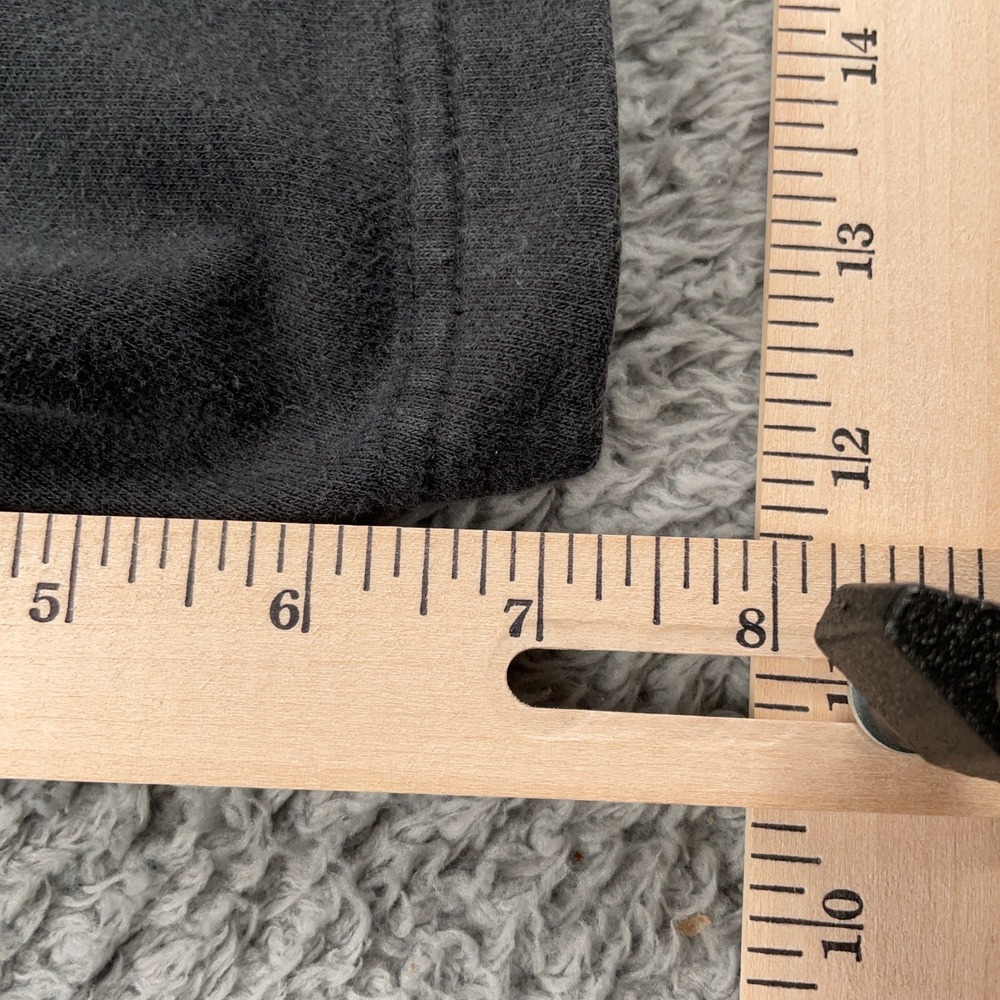 The North Face Shorts Mens Large Black Fleece Drawstring Casual Workout Lounge - Picture 6 of 10